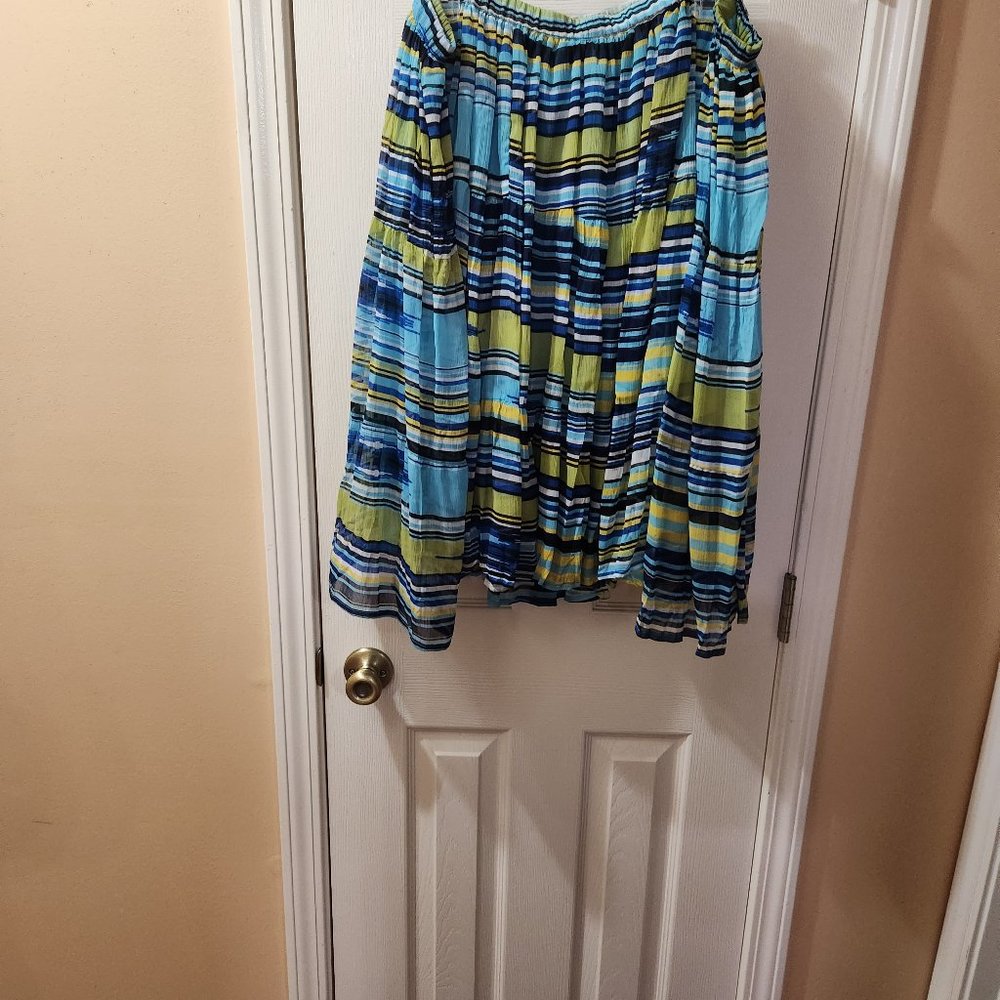 Three Tiered Ashley Stewart Skirt - Size 20  New with Tags